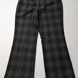 Worthington Black and White Plaid Pants